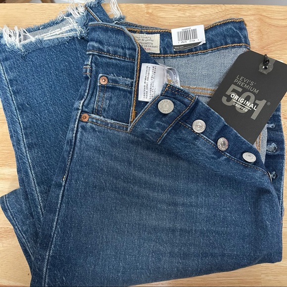 Levi's Denim - Levi’s 501 Original Cropped Jeans
